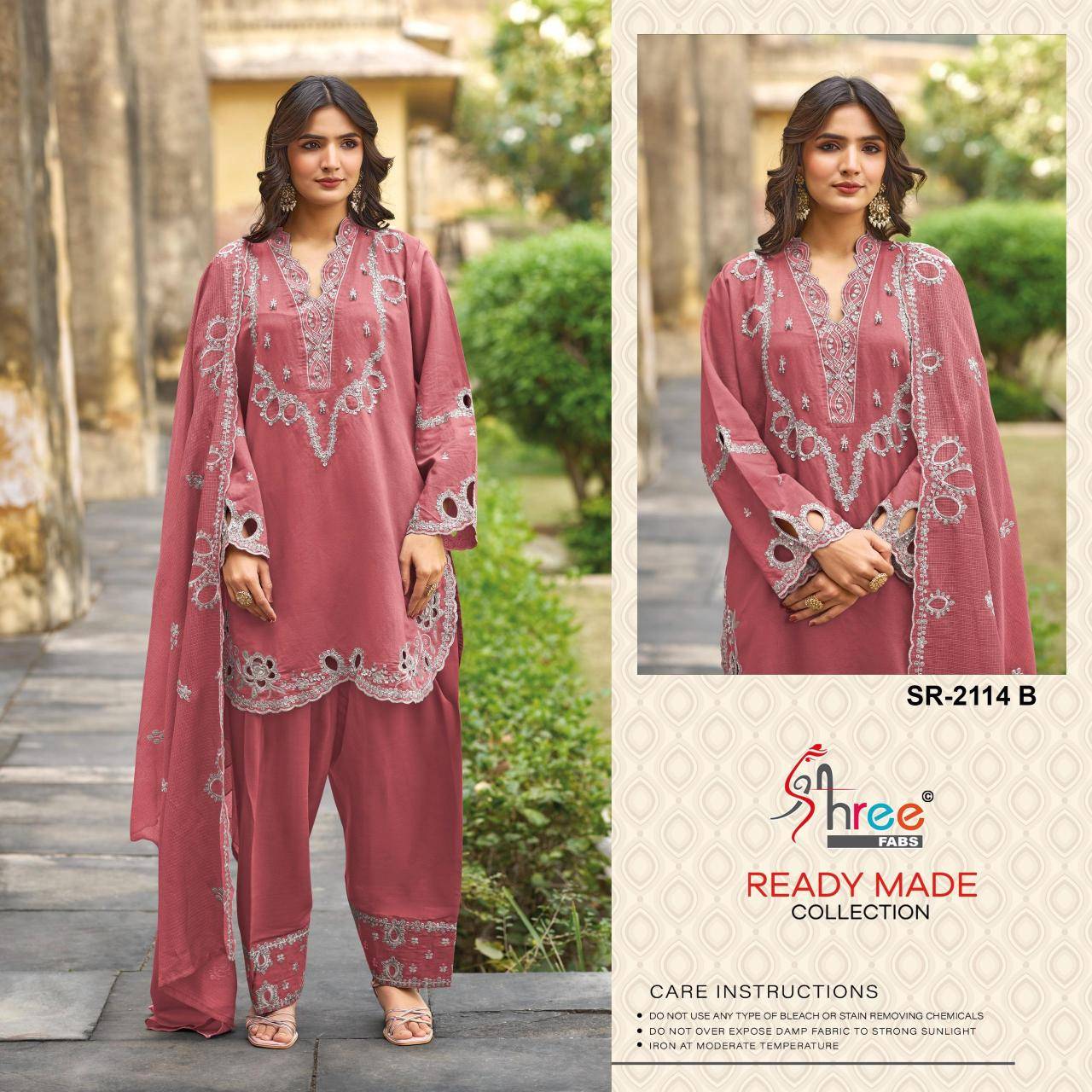 Shree fabs d.no-2114 salwar suit manufacturers in Delhi